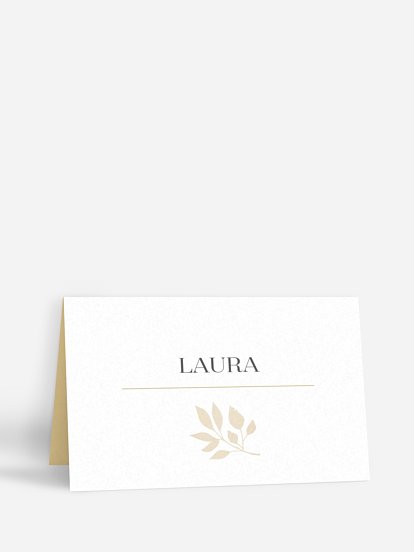 Tischkarte Hochzeit Versailles