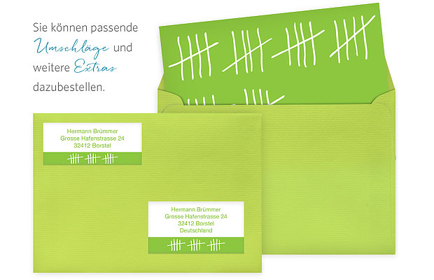 Einladung 30 Geburtstag Strichliste