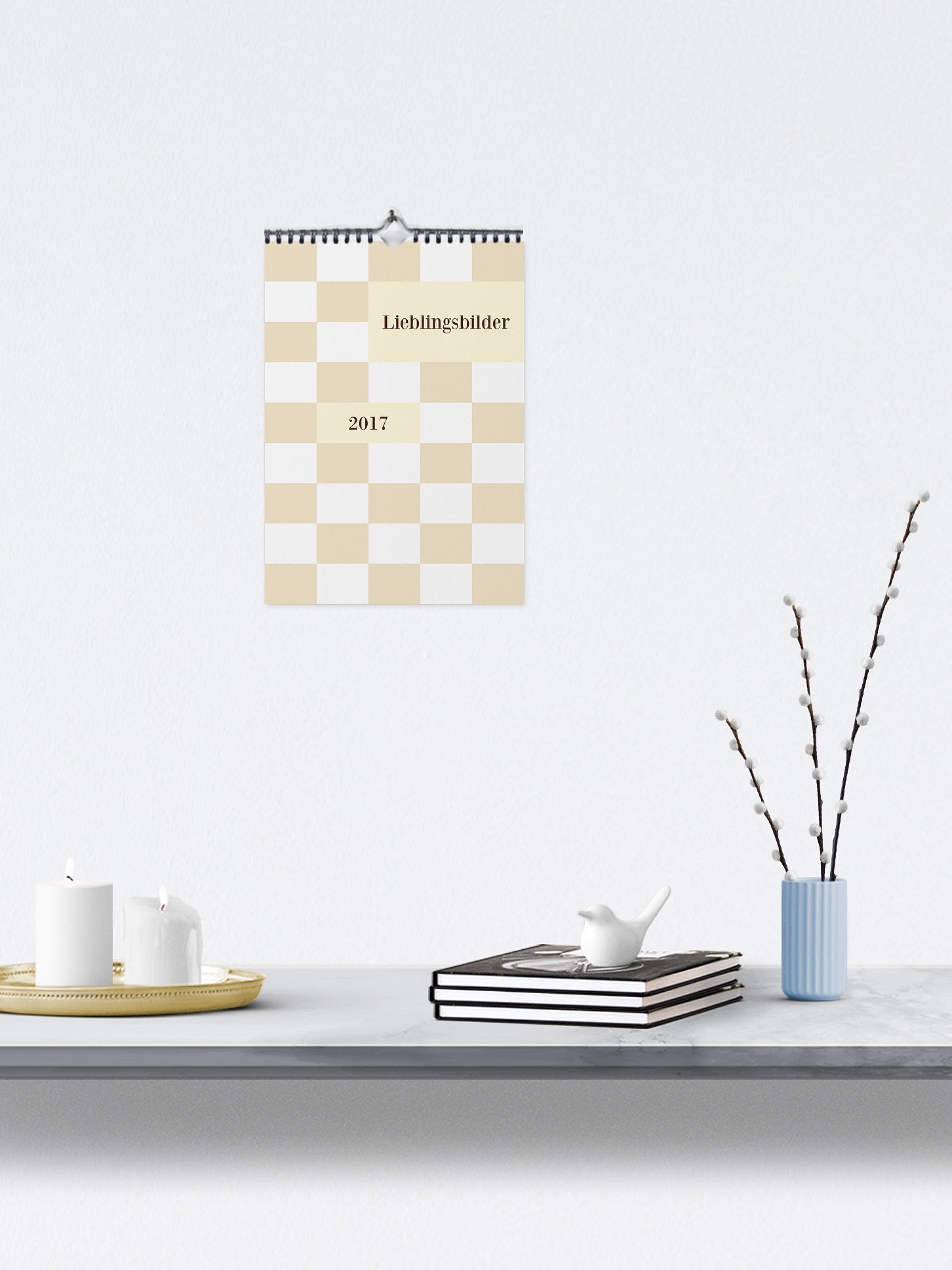 Wandkalender Kästchen