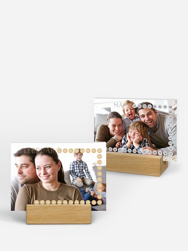 Tischkalender Kugeln