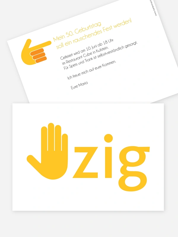 Handzeichen
