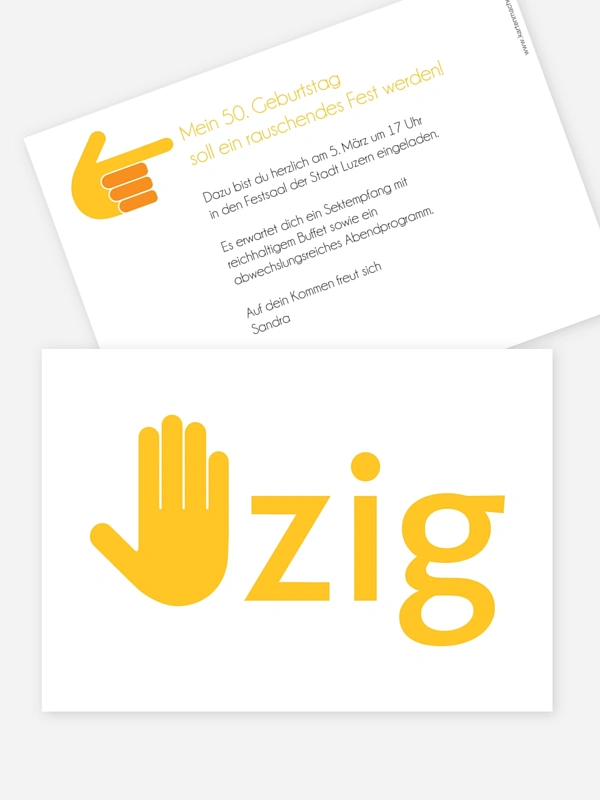 Handzeichen