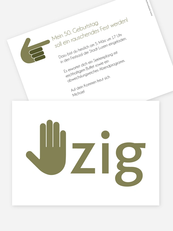 Handzeichen