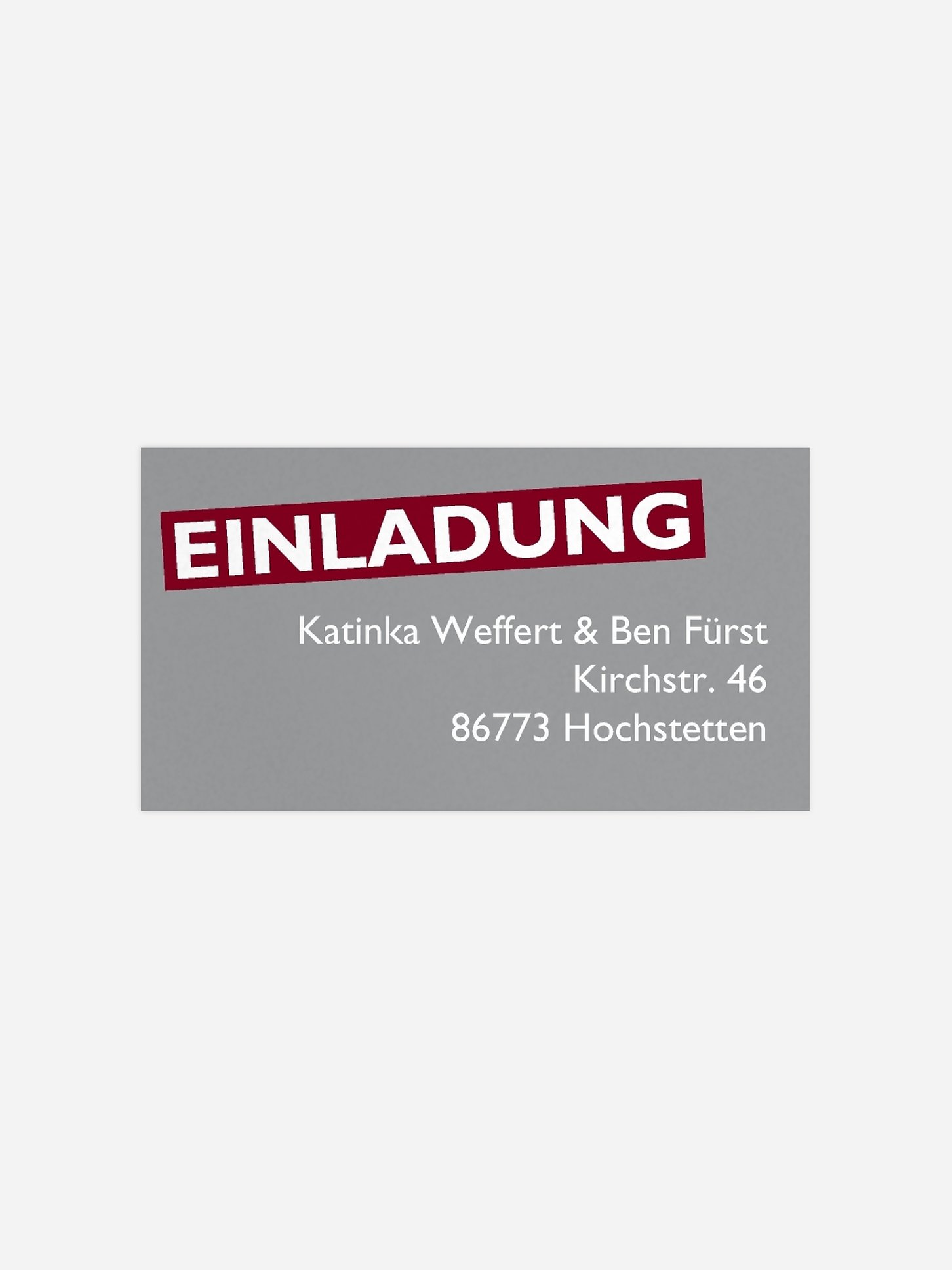 Empfängeraufkleber Geburtstag Grund zum Feiern