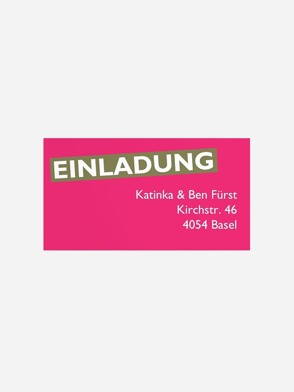 Grund zum Feiern