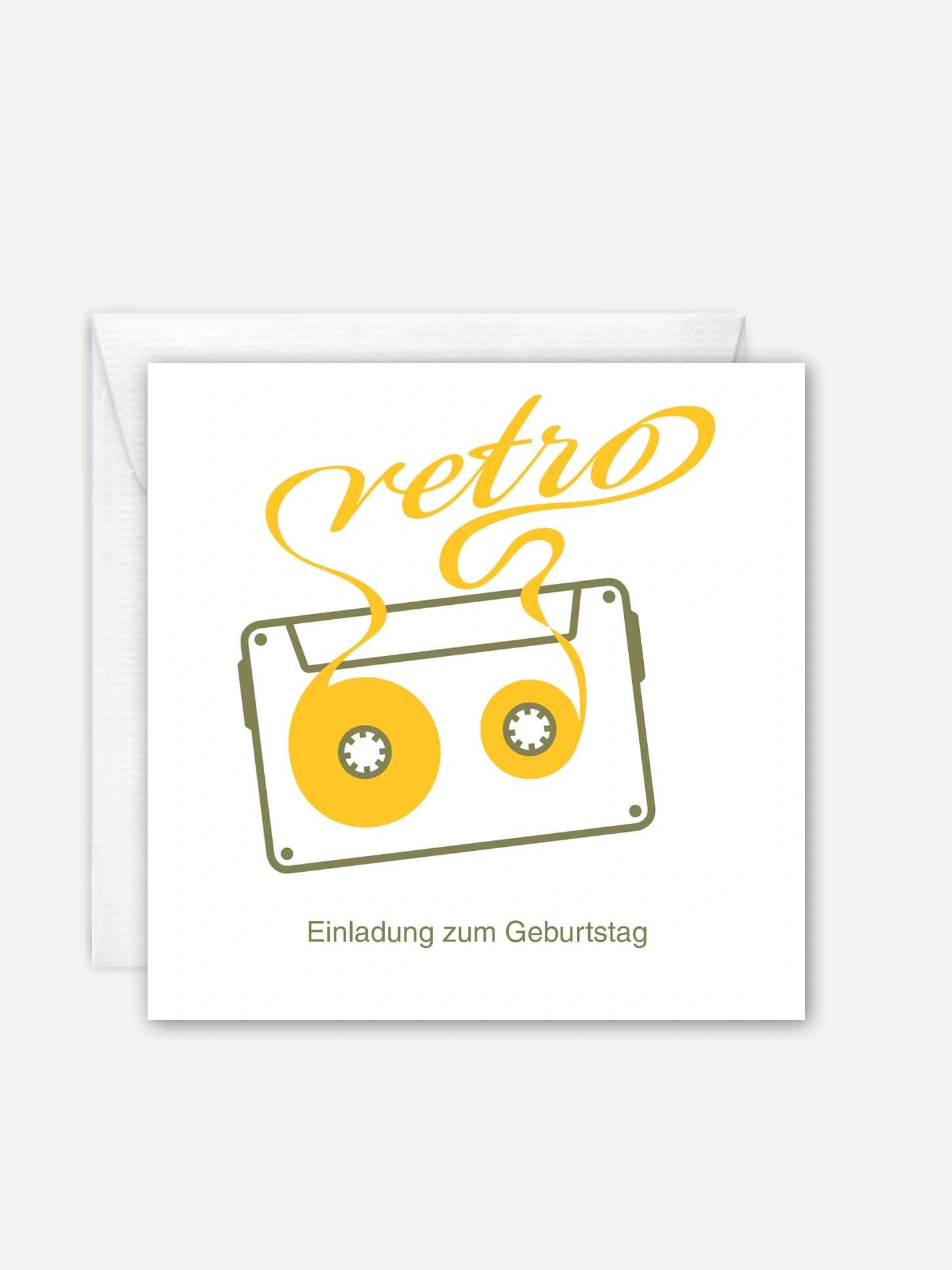 Einladung 70. Geburtstag Mixtape