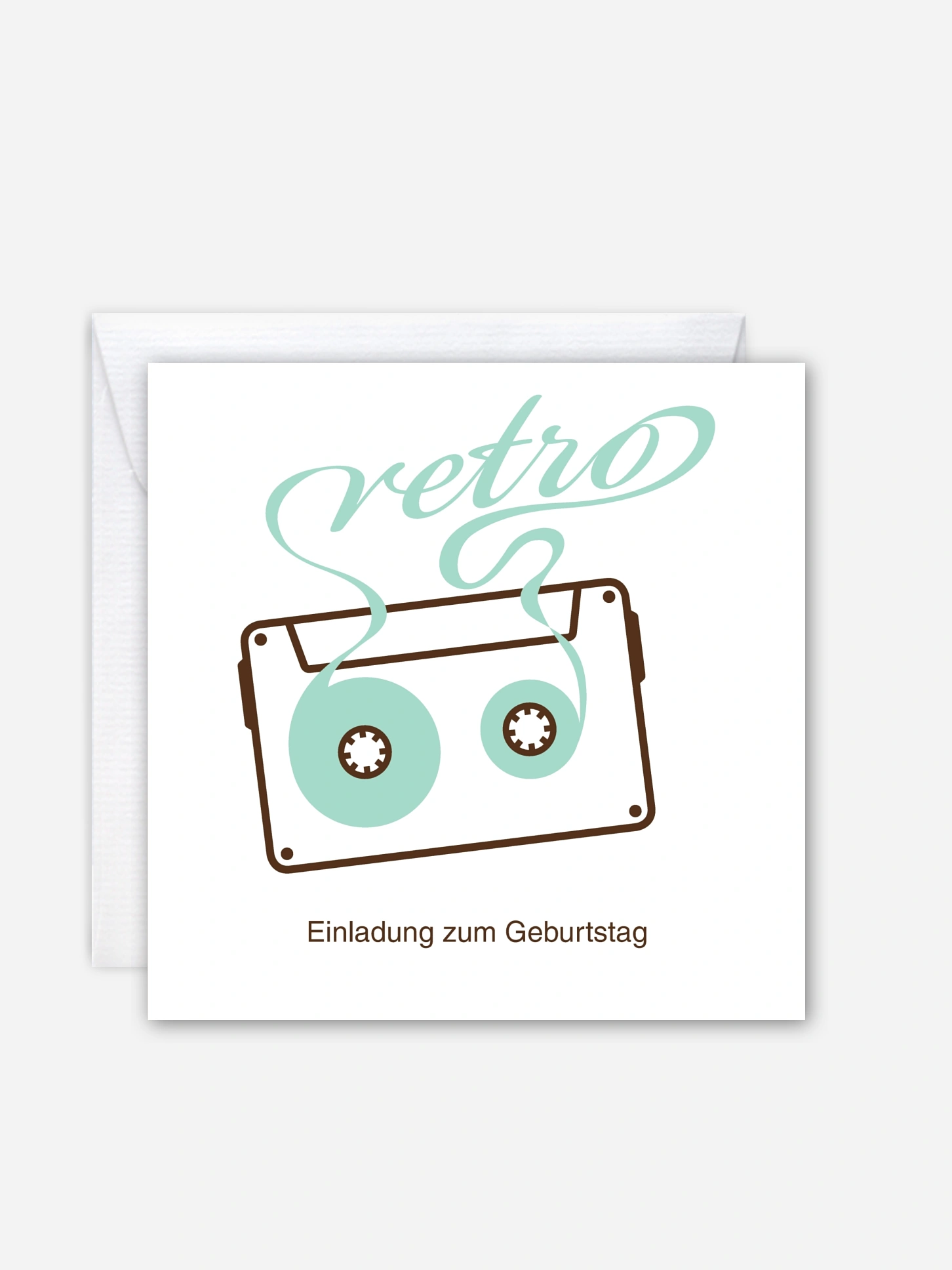 Einladung 80. Geburtstag Mixtape