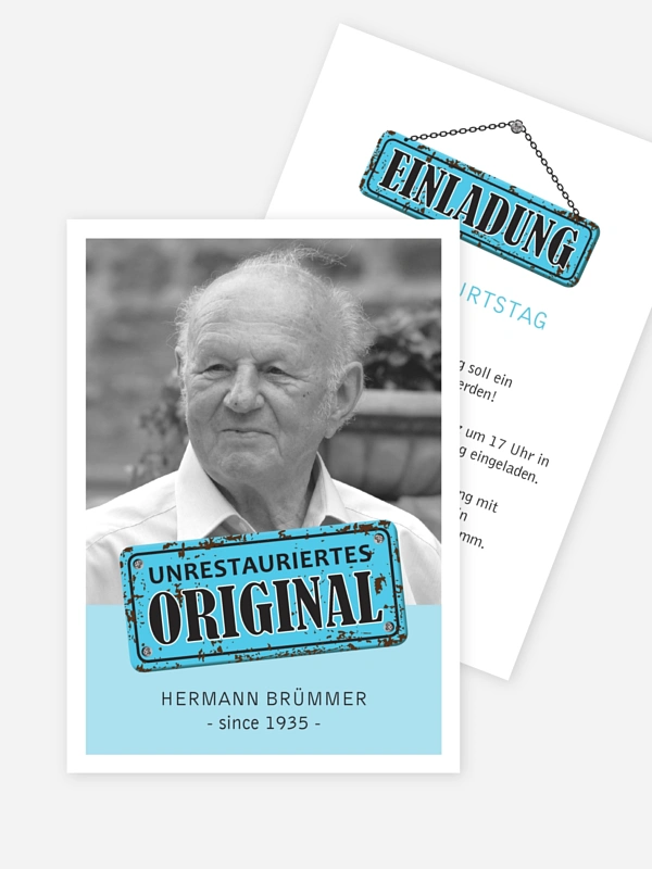 Unrestauriertes Original