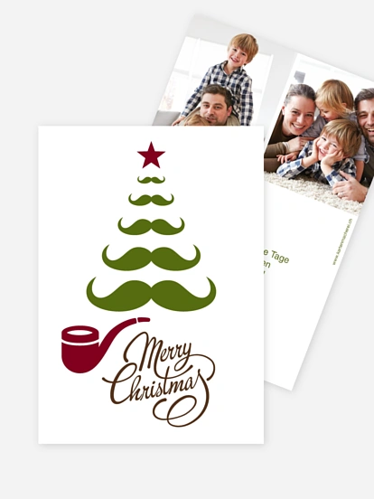 Weihnachtskarte Grandpa´s Christmas