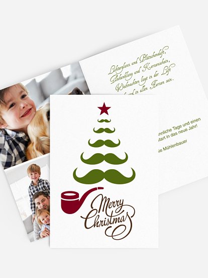 Weihnachtskarte Grandpa´s Christmas