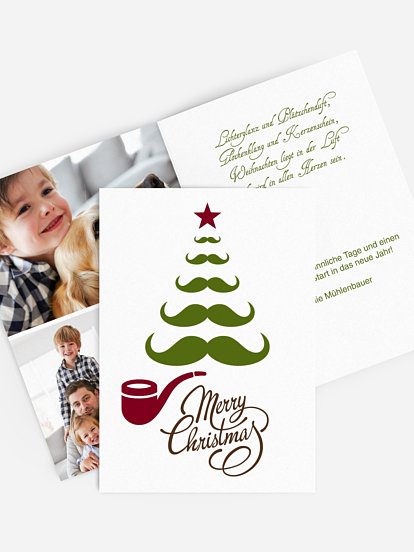 Weihnachtskarte Grandpa´s Christmas