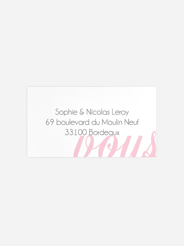 Des mots d'amour
