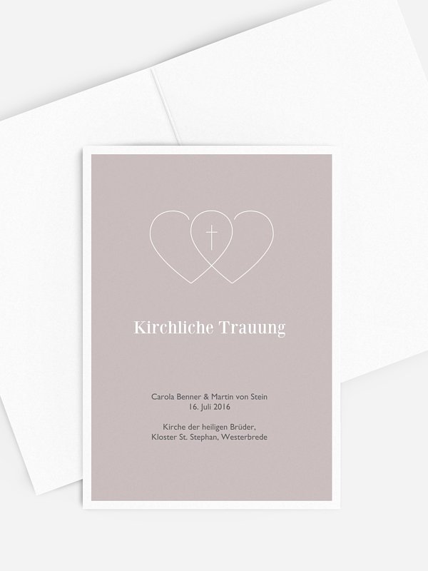 Kirchenheft Hochzeit Herzenssache