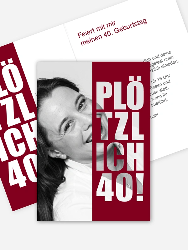 Plötzlich