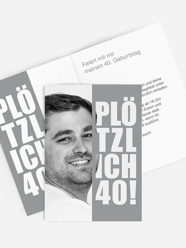 Plötzlich