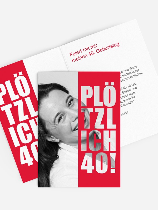 Plötzlich
