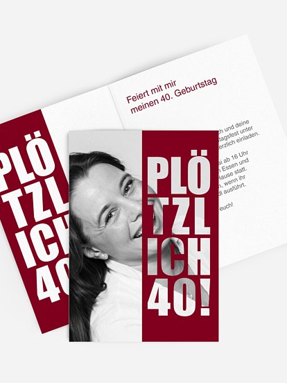 Plötzlich
