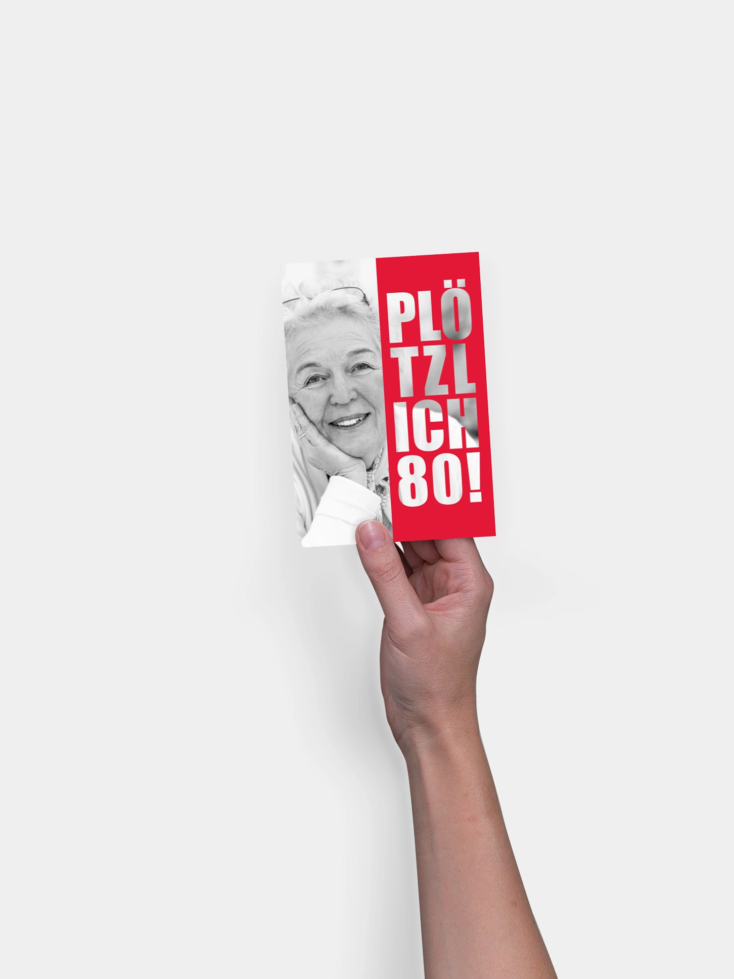 Einladung 80. Geburtstag Plötzlich