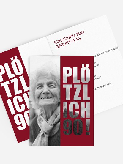 Plötzlich