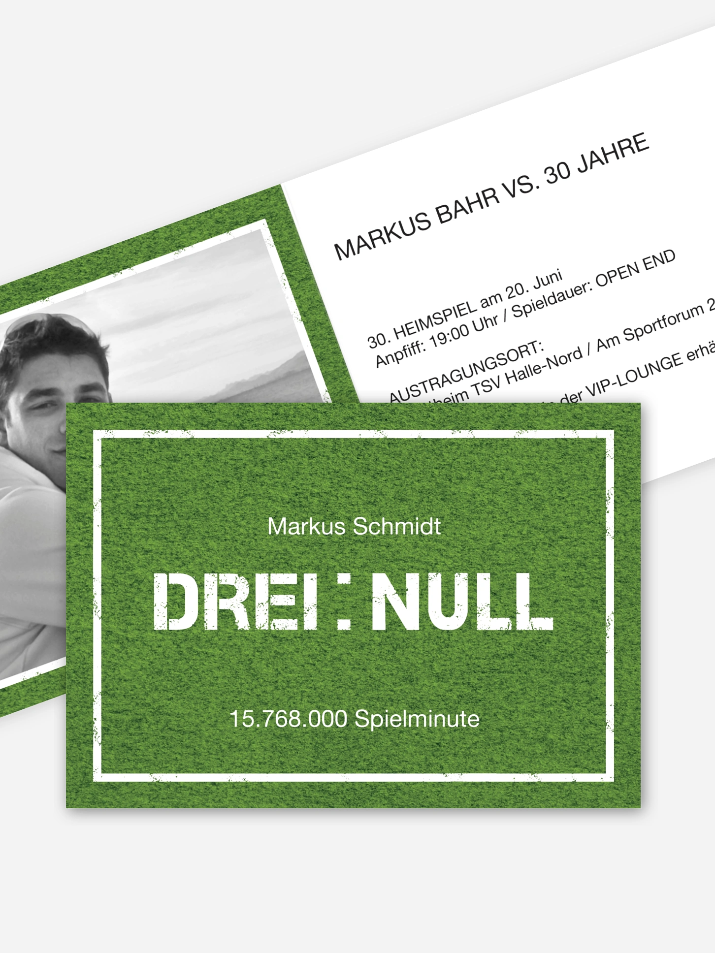 Einladung 30. Geburtstag Wie steht's