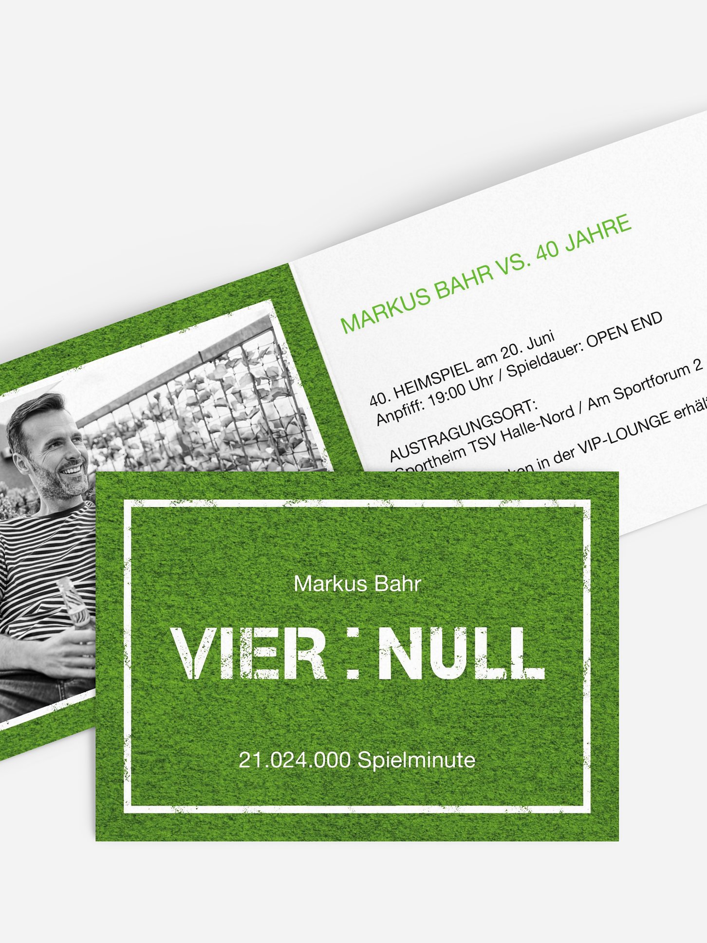 Einladung 40. Geburtstag Wie steht's