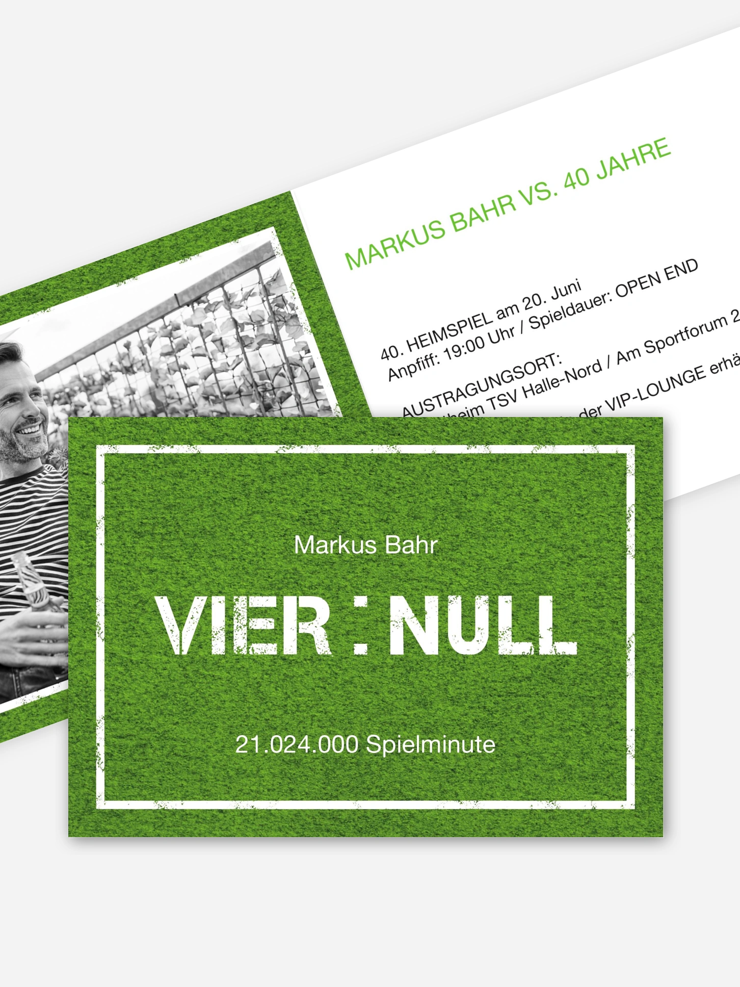 Einladung 40. Geburtstag Wie steht's