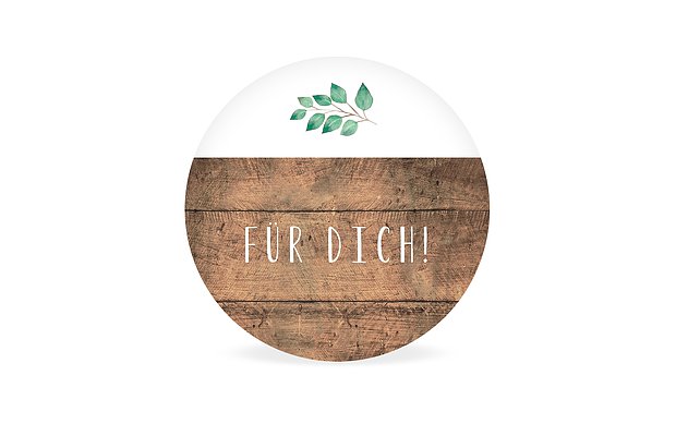 Geschenkaufkleber Hochzeit Wood You Marry Me?
