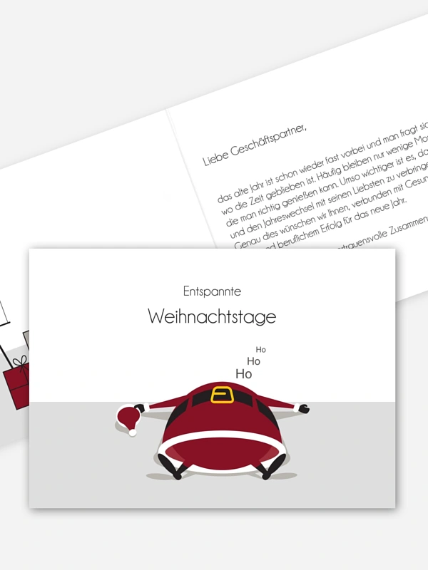 Entspannte Weihnachten