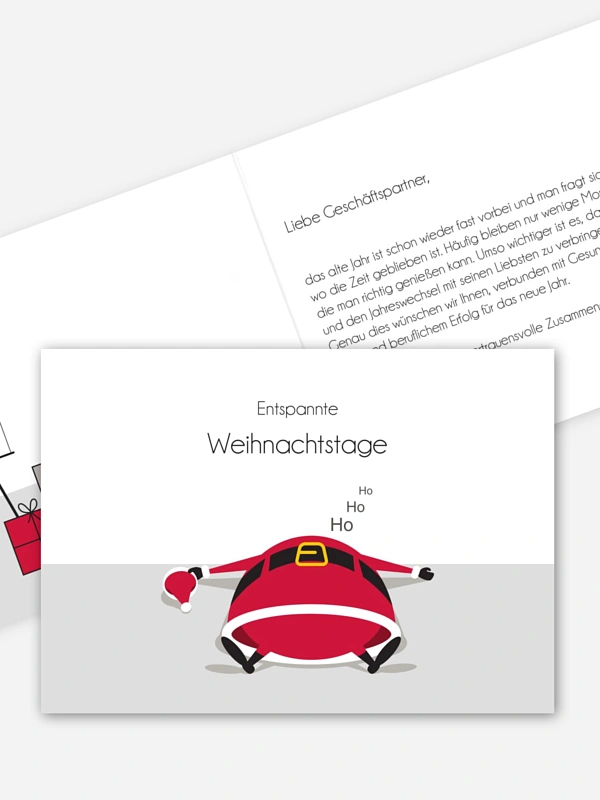 Entspannte Weihnachten