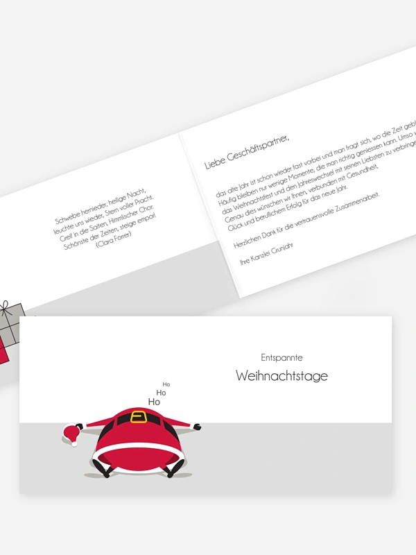 Entspannte Weihnachten
