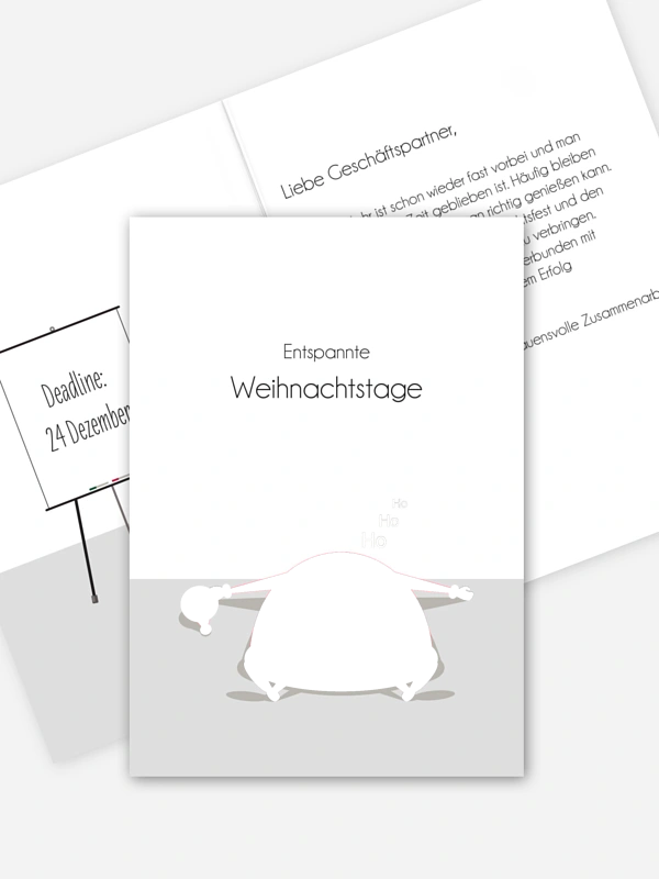 Entspannte Weihnachten