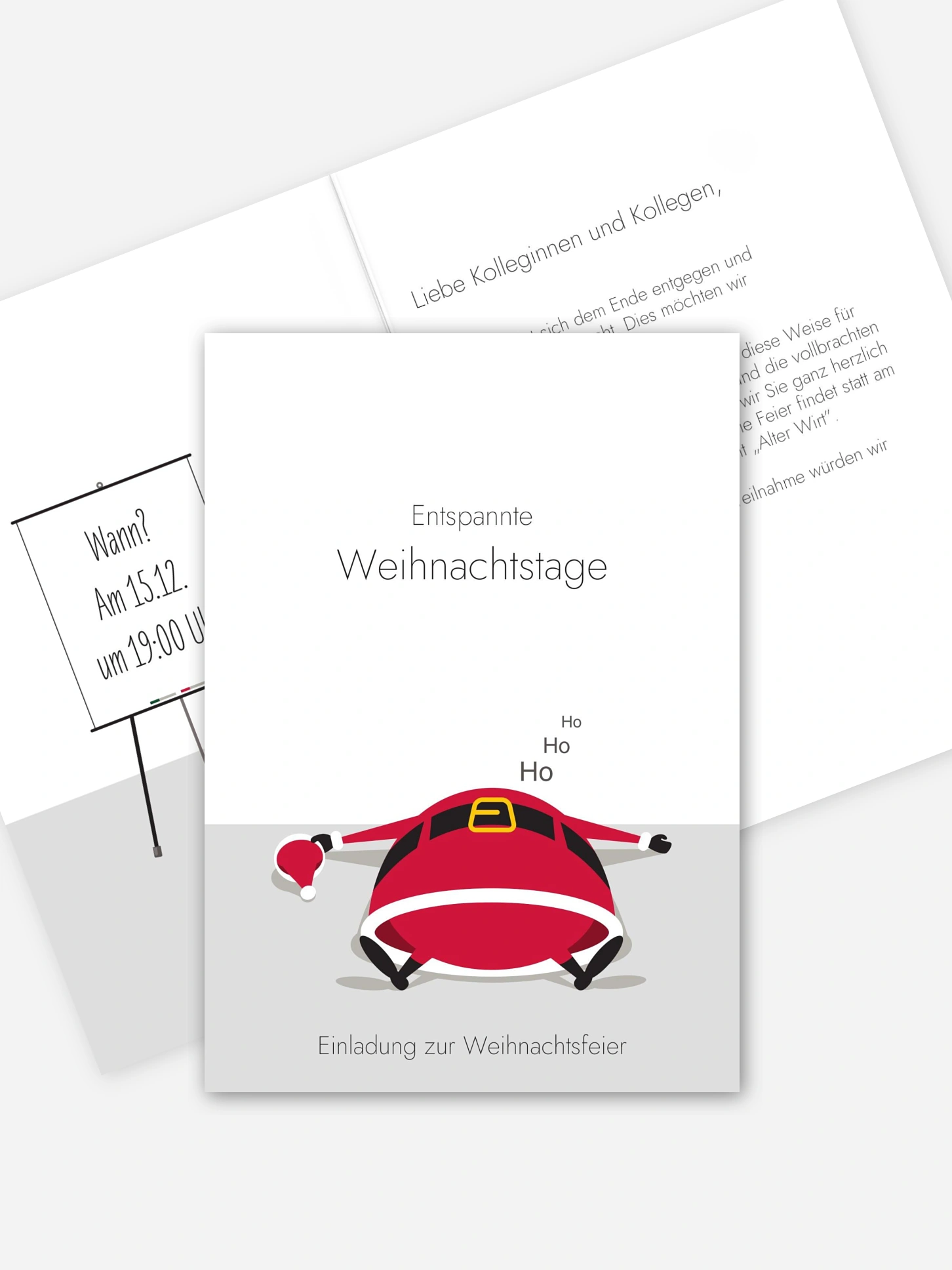 Weihnachtsfeier Entspannte Weihnachten