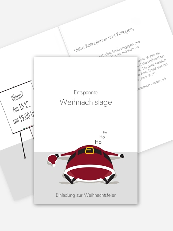 Entspannte Weihnachten
