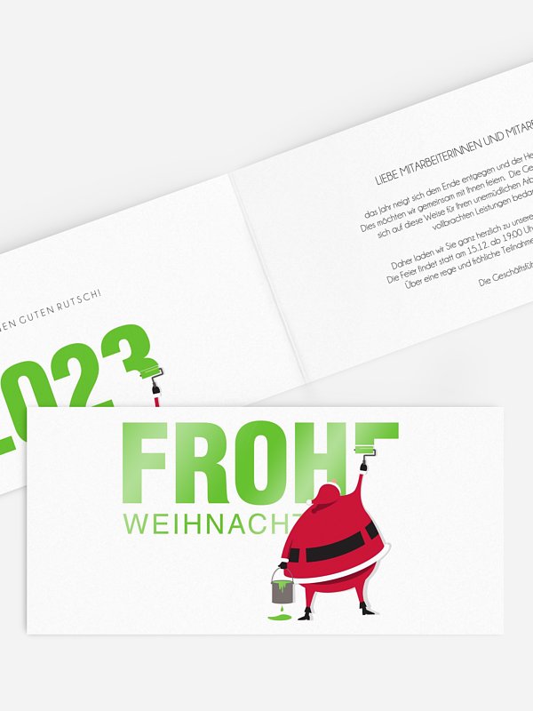 Weihnachtsfeier Farbenfrohe Weihnachten