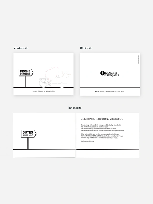 Weihnachtsfeier Partnership