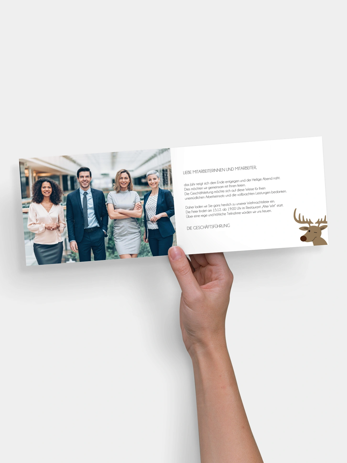 Weihnachtsfeier Christmas Conference
