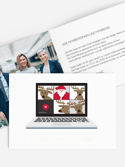 Weihnachtsfeier Christmas Conference