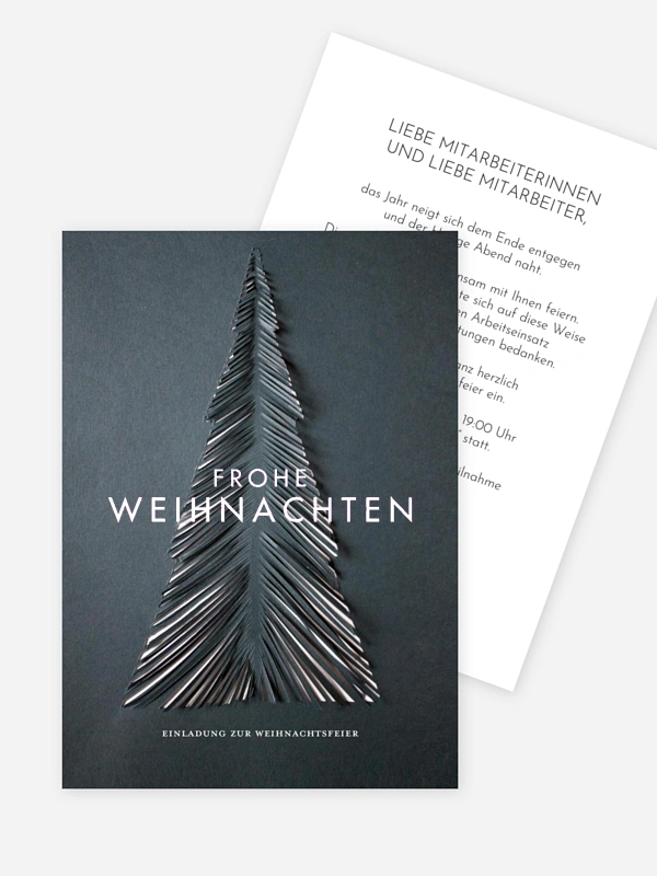 Papiertannenbaum