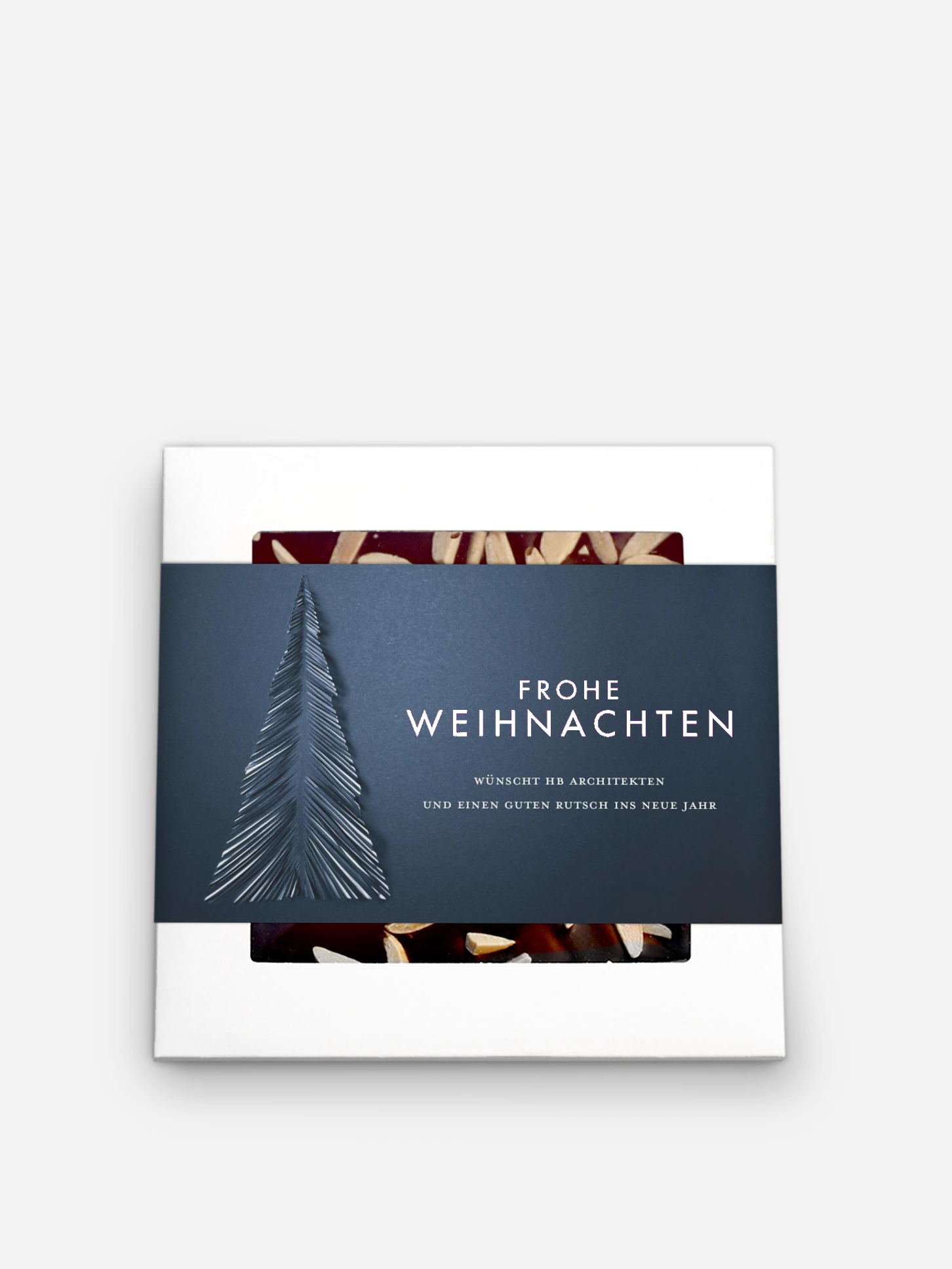 Schokobox geschäftlich Papiertannenbaum