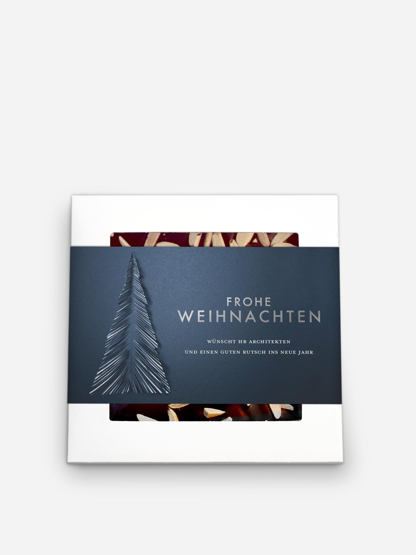 Schokobox geschäftlich Papiertannenbaum