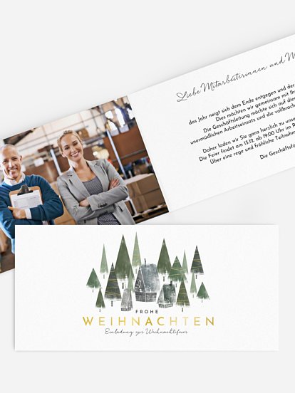Weihnachtsfeier Wood City