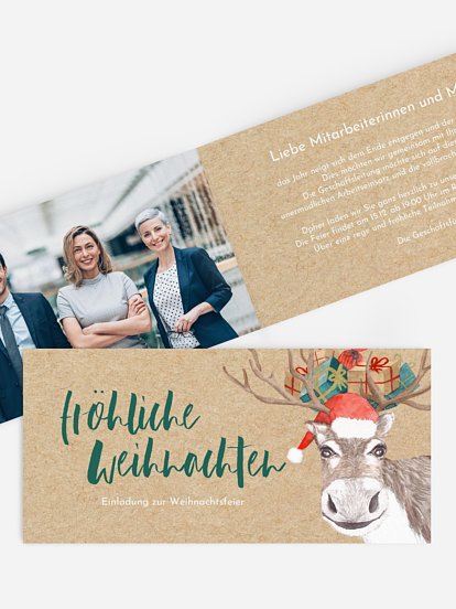 Weihnachtsfeier Reindeer