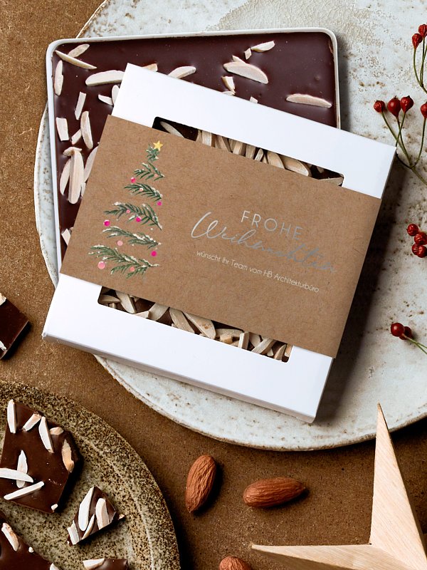 Schokobox geschäftlich Magical Christmas Tree