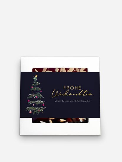 Schokobox geschäftlich Magical Christmas Tree