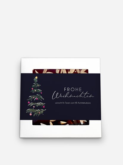 Schokobox geschäftlich Magical Christmas Tree
