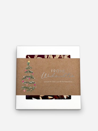 Schokobox geschäftlich Magical Christmas Tree