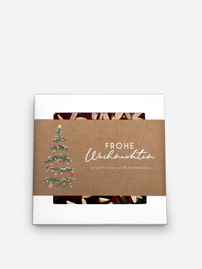 Schokobox geschäftlich Magical Christmas Tree