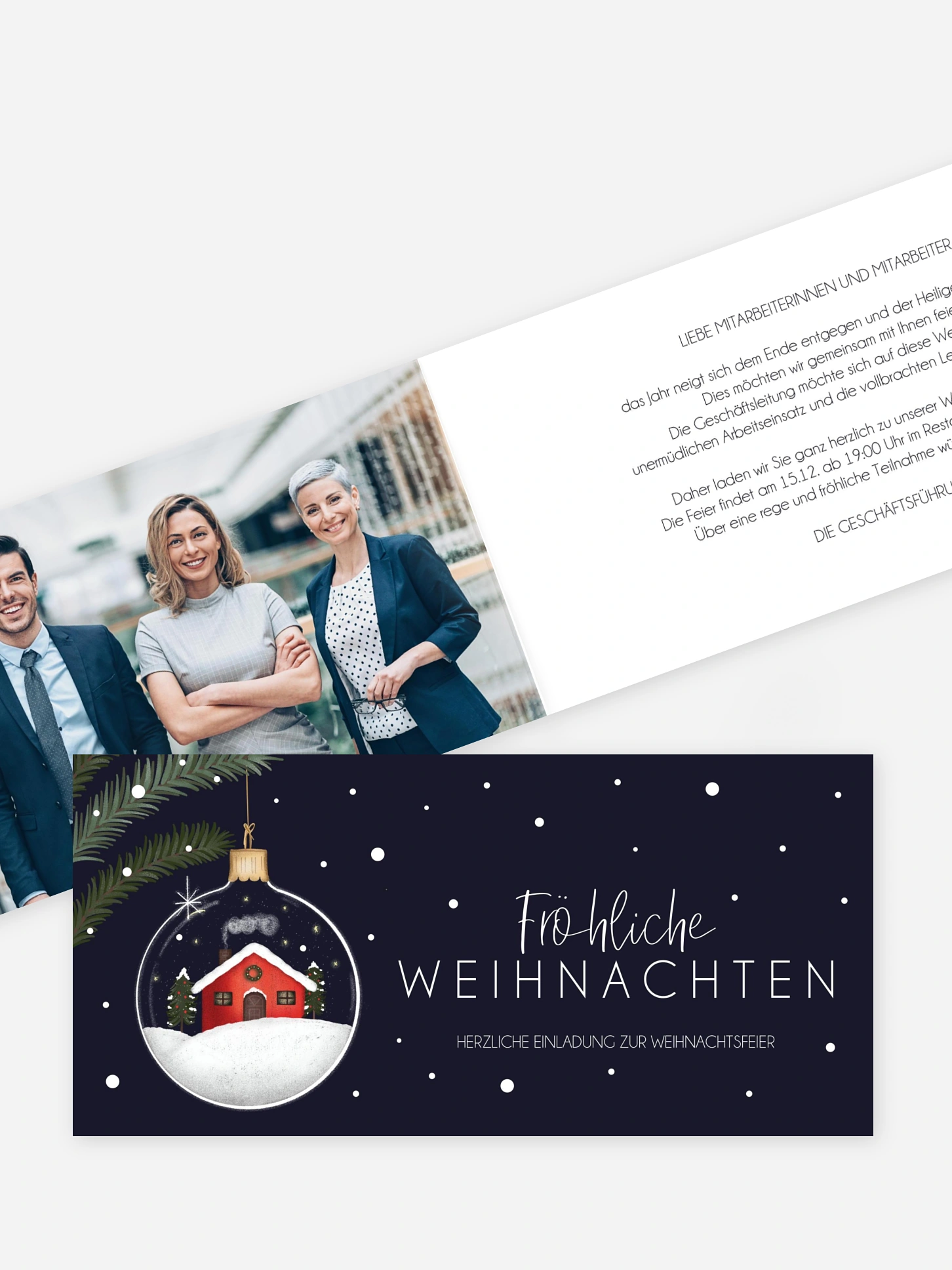 Weihnachtsfeier Redhouse