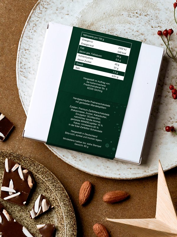 Schokobox geschäftlich Papierbaum