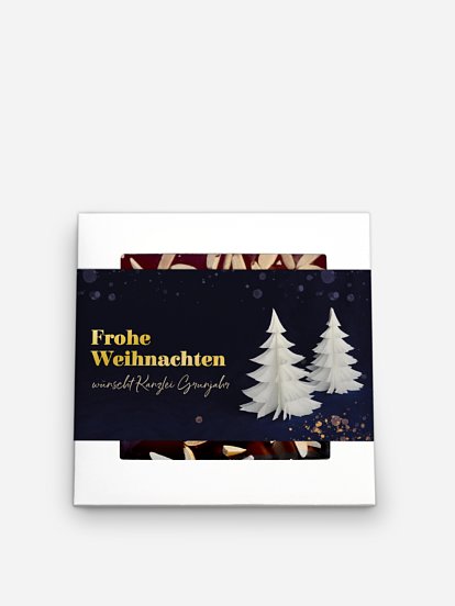 Schokobox geschäftlich Papierbaum